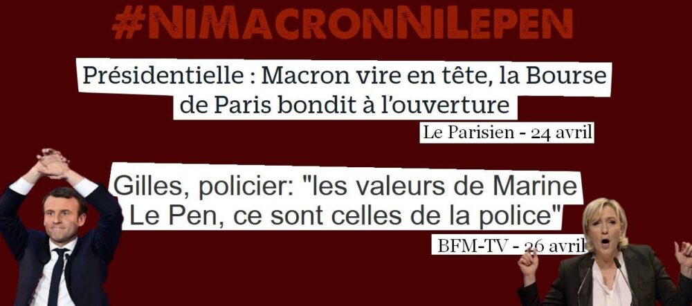 Nantes – manifestation « ni Le Pen, ni Macron »