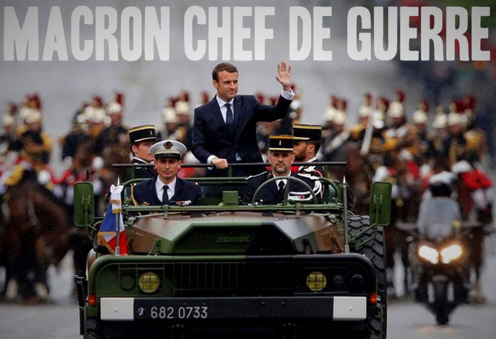 Macron chef de guerre
