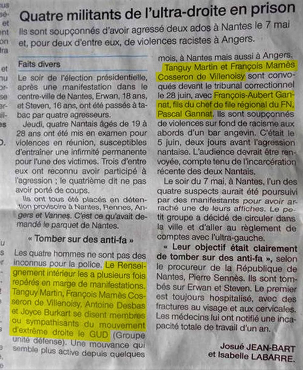 Panorama d’une fine équipe