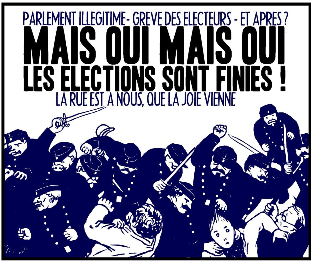 Mais oui, mais oui, les élections sont finies !