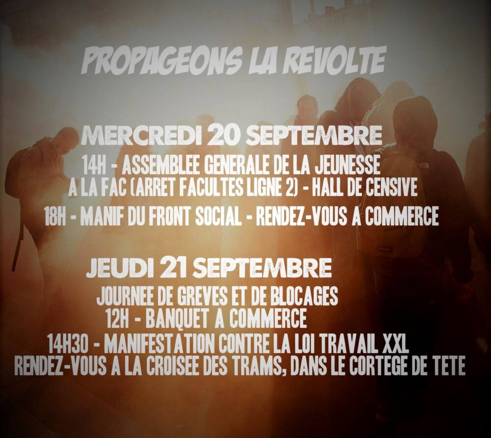 Propageons la révolte