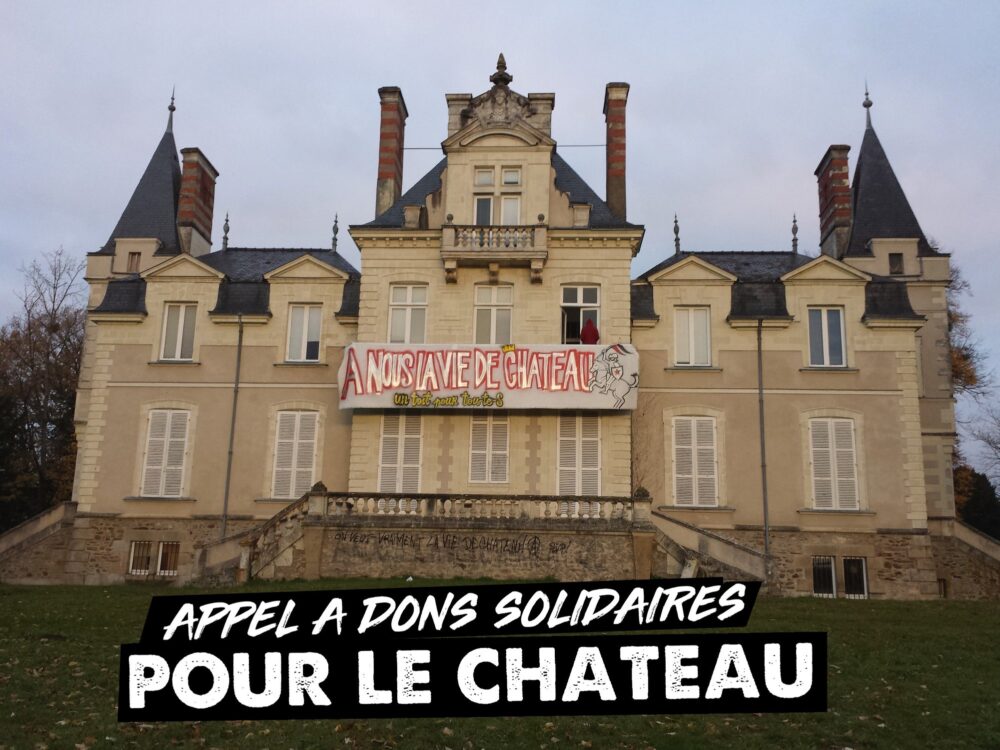 Appel à dons solidaires pour le Château