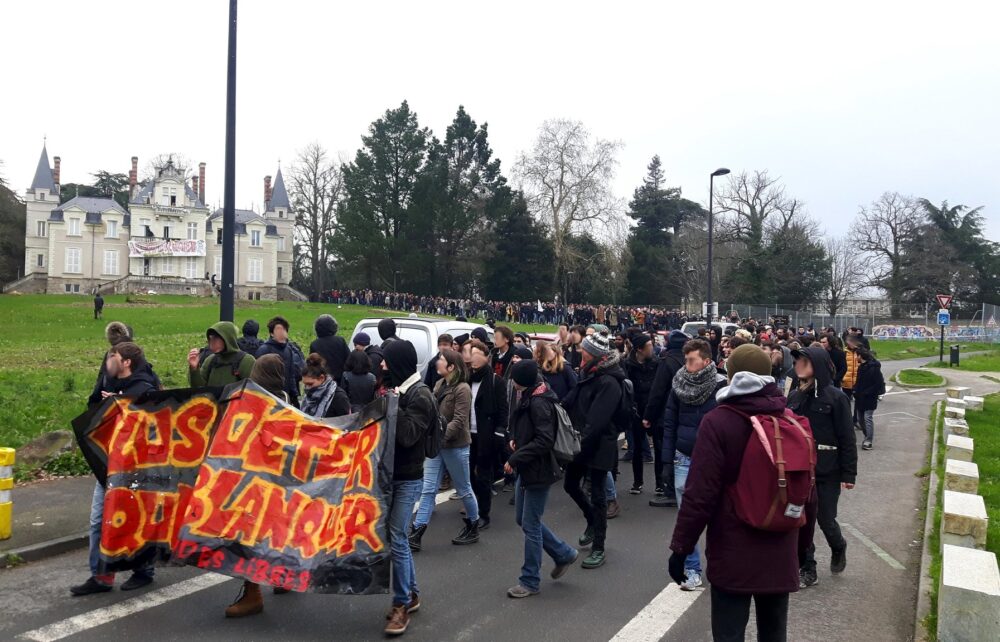 Nantes : répression de la manif contre la sélection étudiante