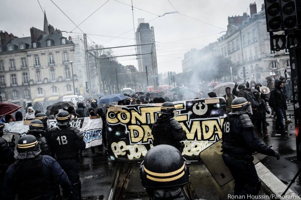 Nantes, 14 février : face à la jeunesse mobilisée, l’État policier