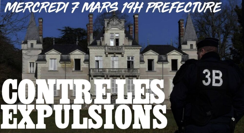 Rassemblement contre les expulsions