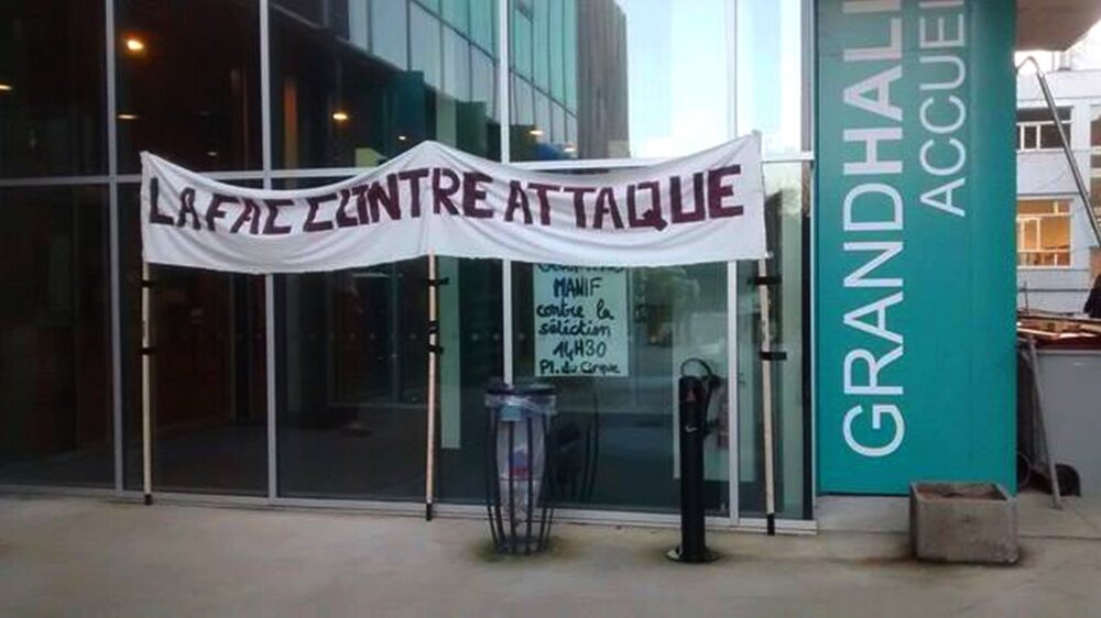 Ni expulsions, ni sélection : blocus à la fac de Nantes