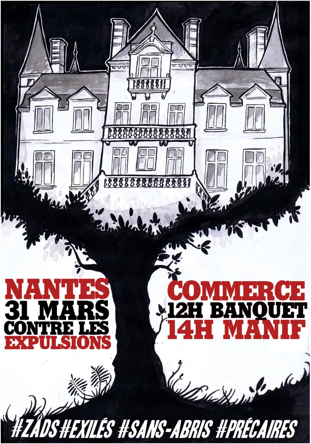 31 mars : prenons la rue contre les expulsions !