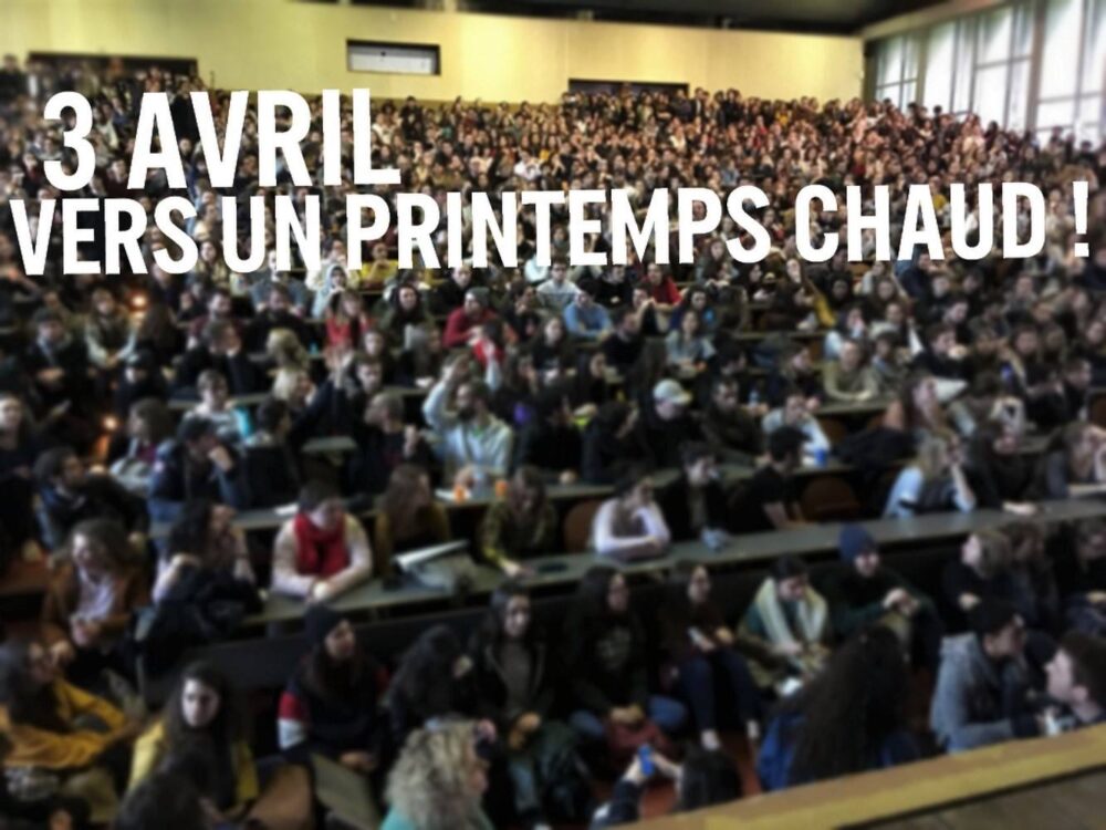 3 avril : vers un printemps chaud !