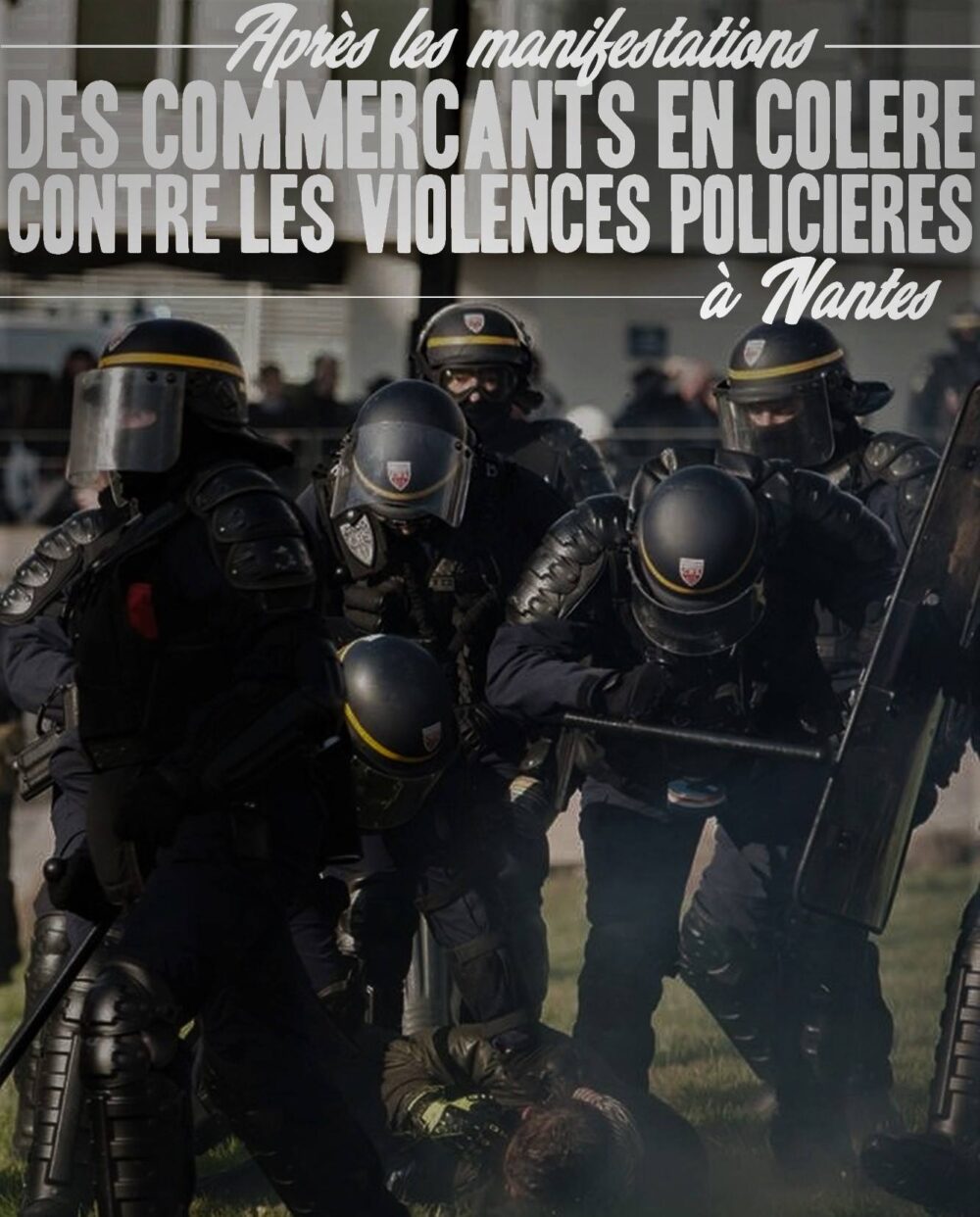 Nantes : après les manifestations, des commerçants exaspérés par les violences policières