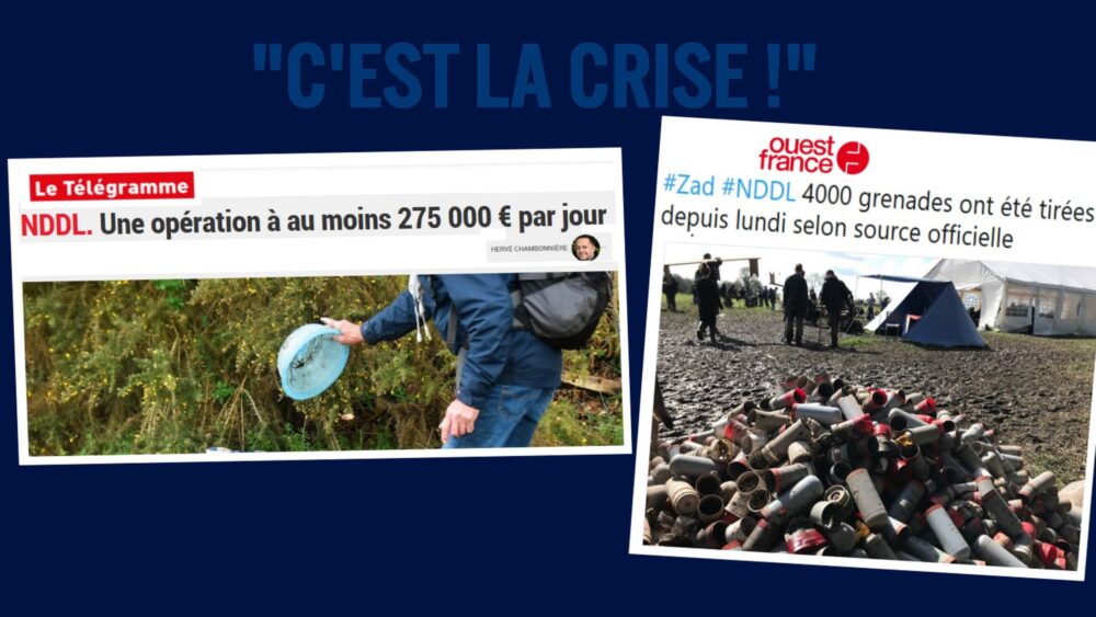 « C’est la crise »