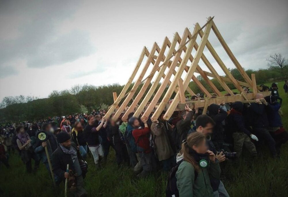 La maison ambulante – Notre-Dame-des-Landes, 15 avril