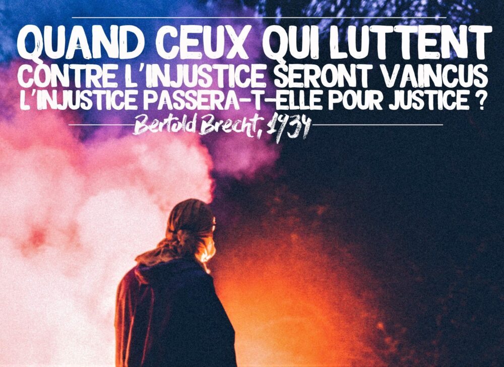L’injustice passera-t-elle pour justice ?