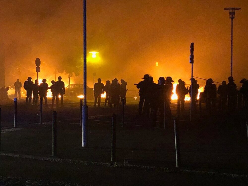 Nantes en feu