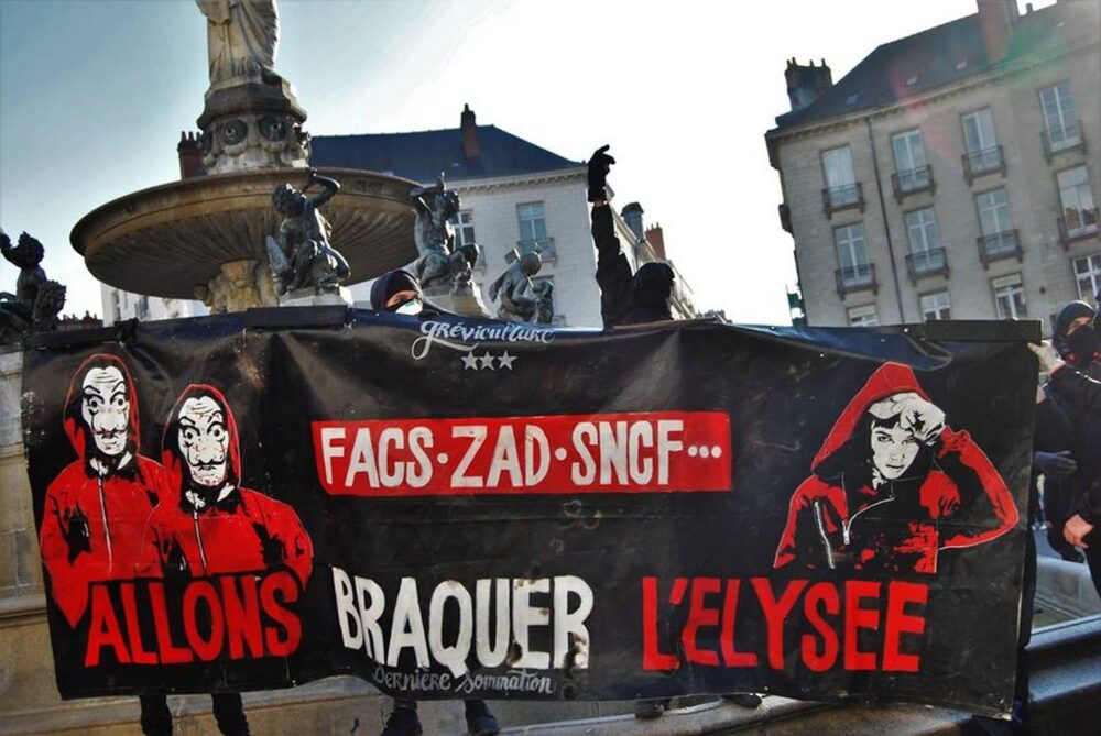 Nantes dans le banderole game