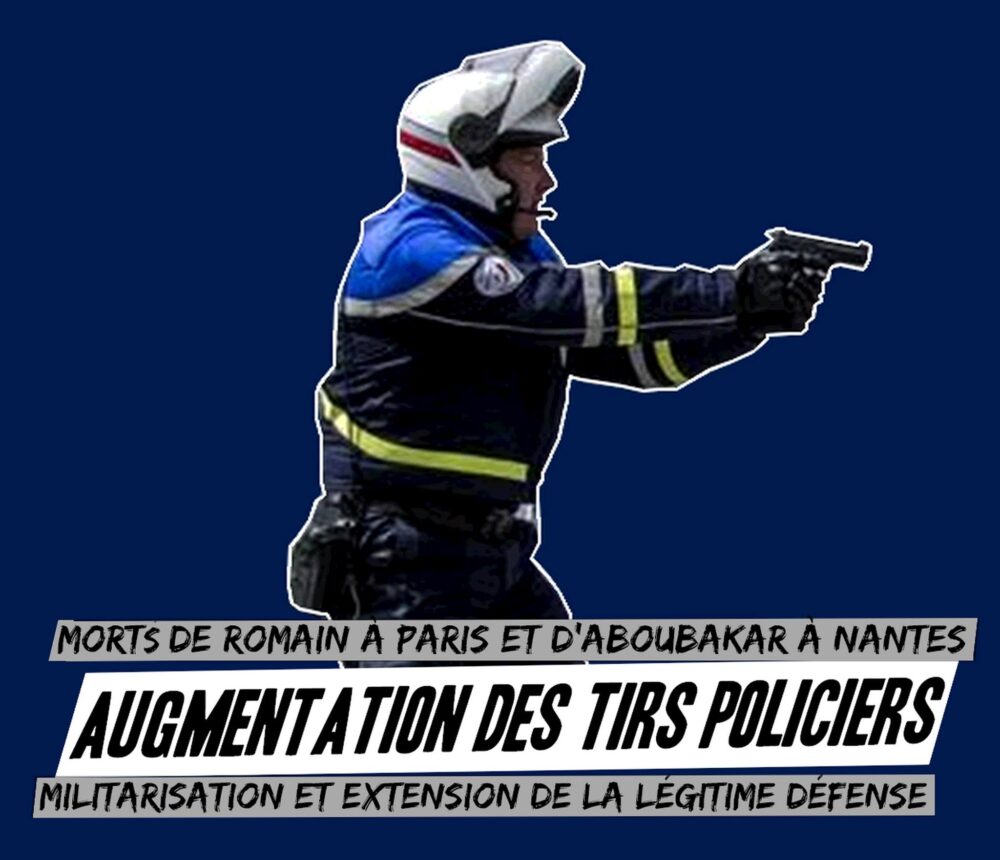 Mort de Romain à Paris : augmentation des tirs policiers à balles réelles