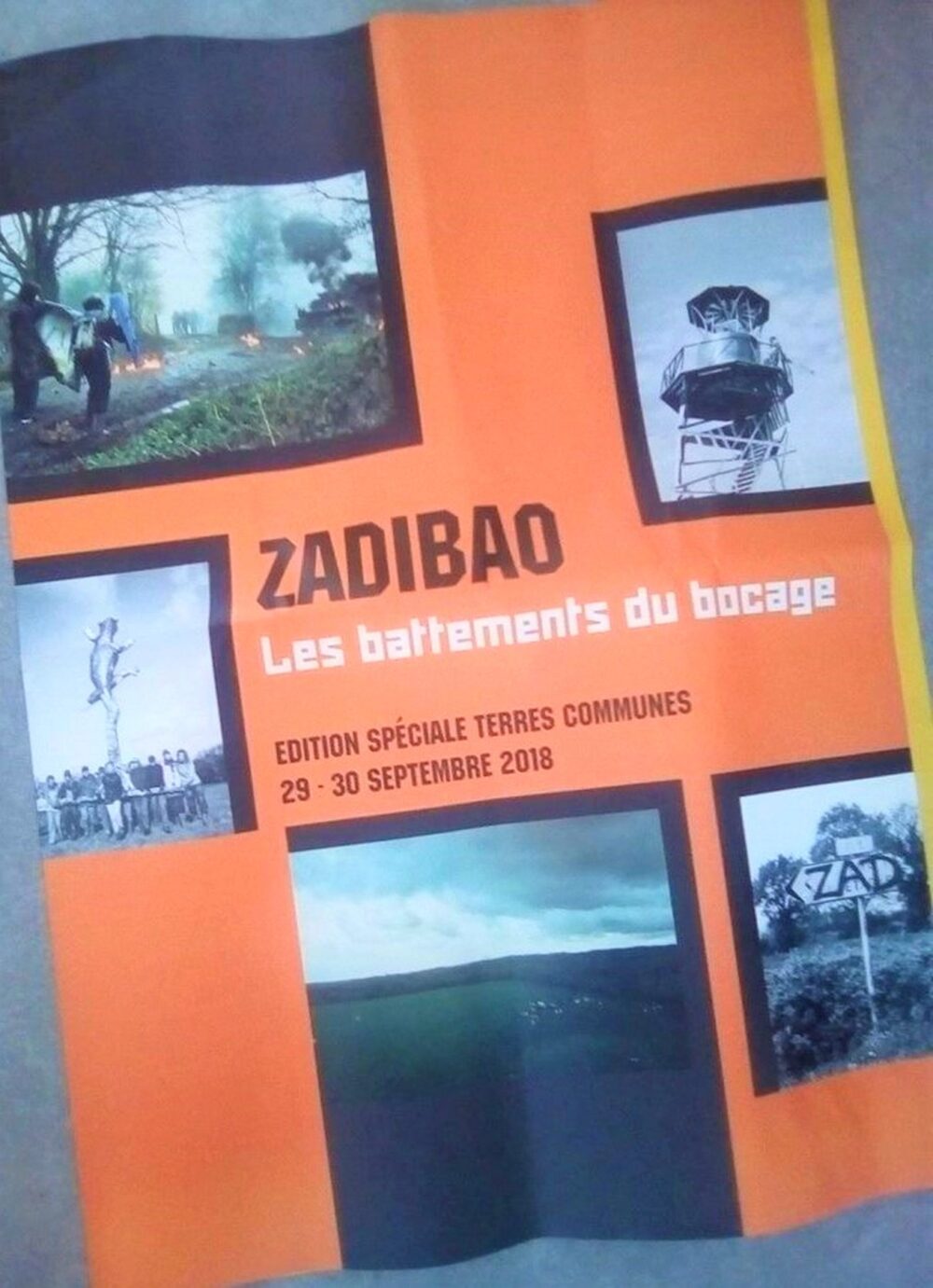 Lisez Zadibao ! Une revue écrite sur la ZAD