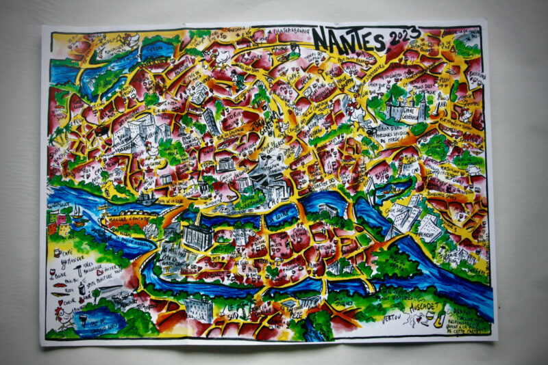 Carte de Nantes 2023 par Ana Pich – Image 2