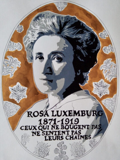 Rosa Luxemburg par Antiproduct
