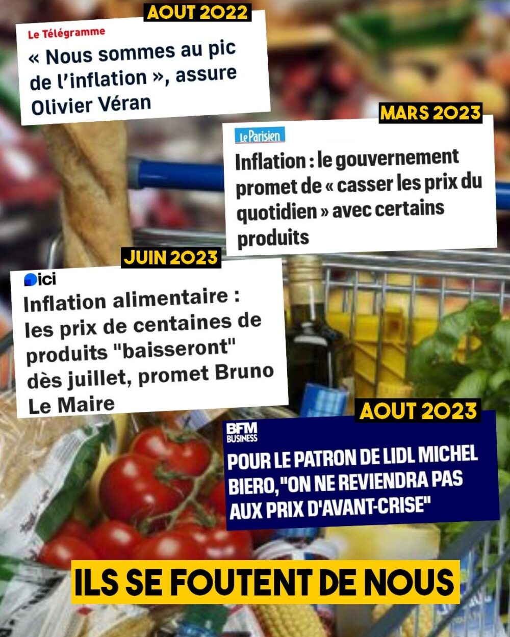 Inflation : ils se foutent de nous