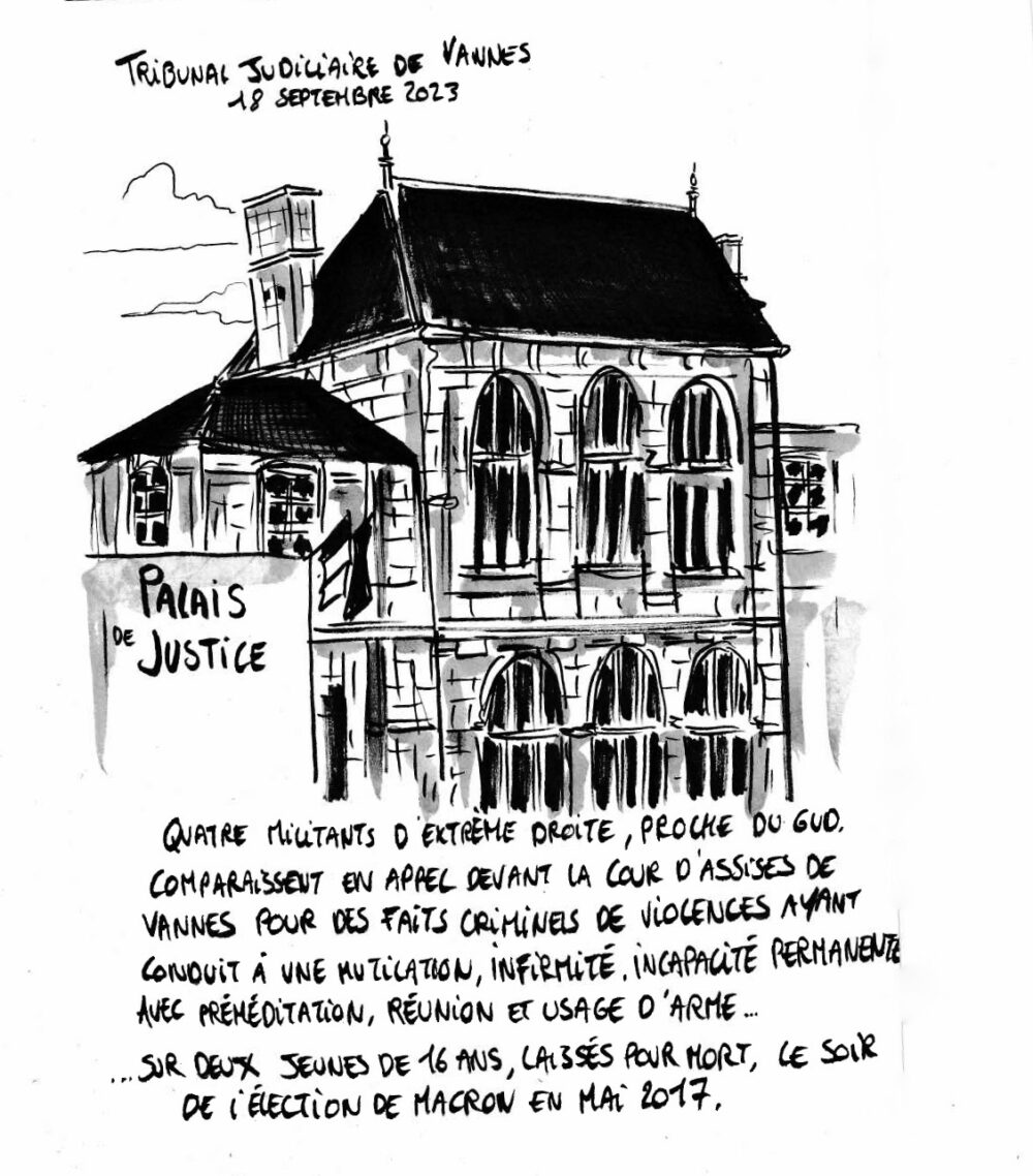 Tentative de meurtre par des néo-nazis nantais : récit du procès en appel