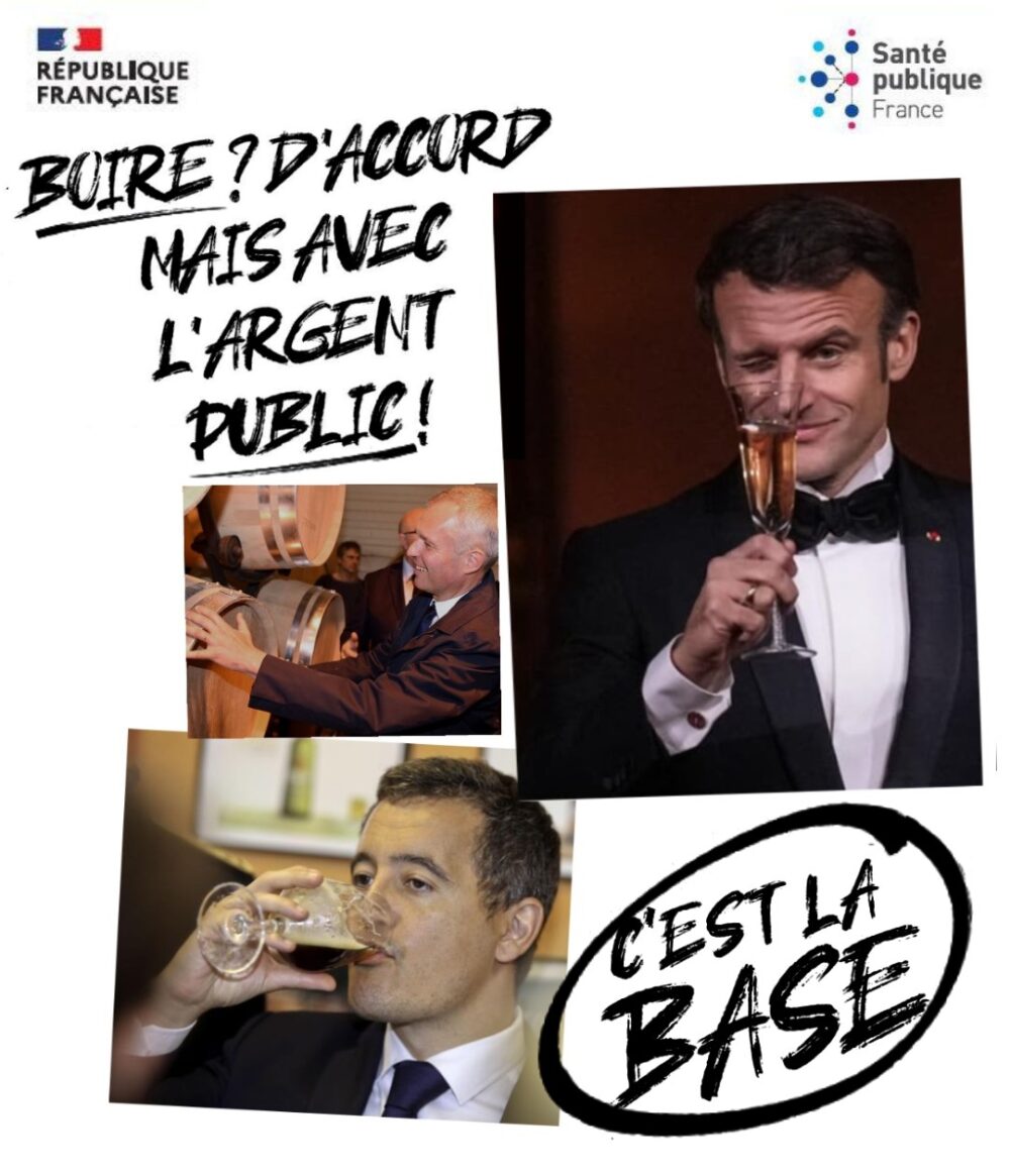 Boire ? D’accord mais avec l’argent public