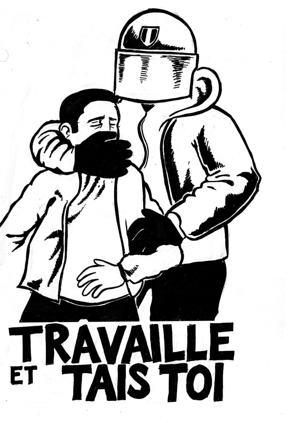 Des affiches pour la révolte