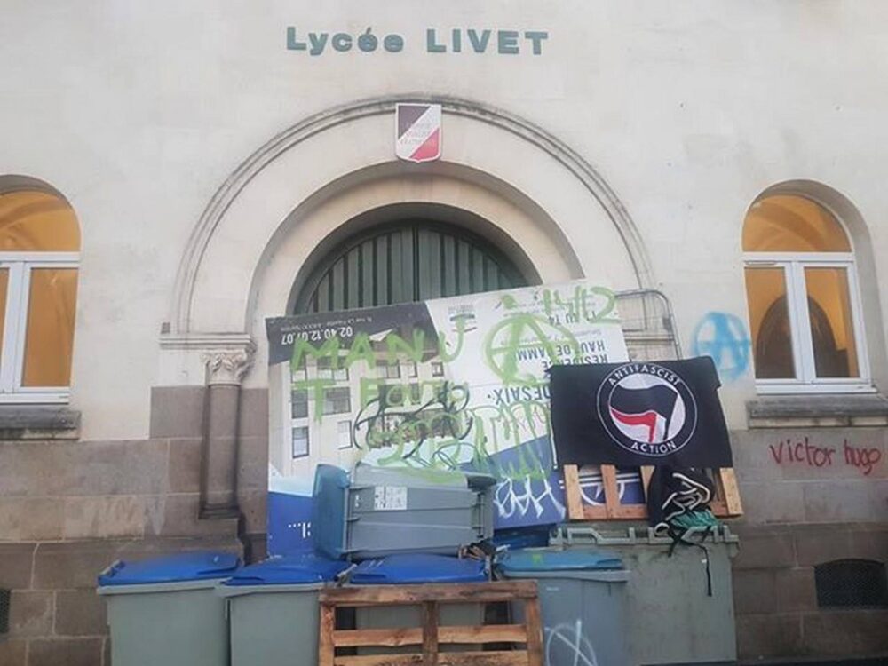 Les lycées bloqués avant une nouvelle journée de mobilisation
