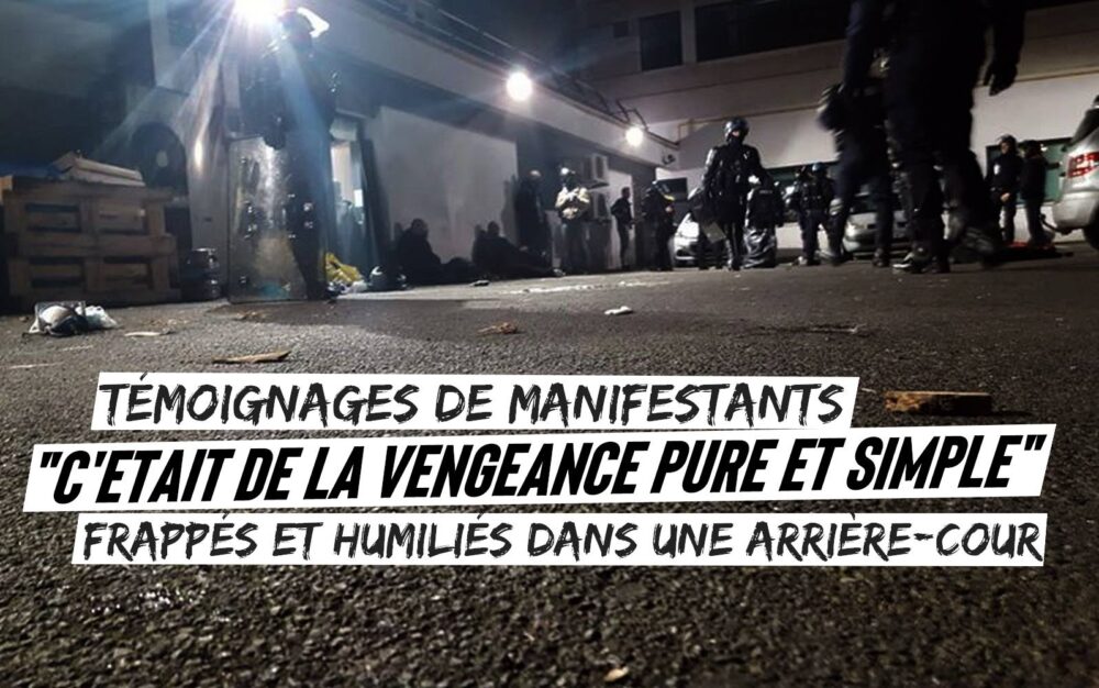 Témoignages : frappés et humiliés dans une arrière-cour