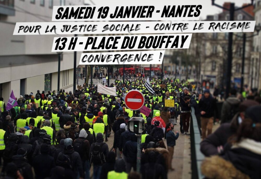Samedi 19 janvier à Nantes – Convergence des colères