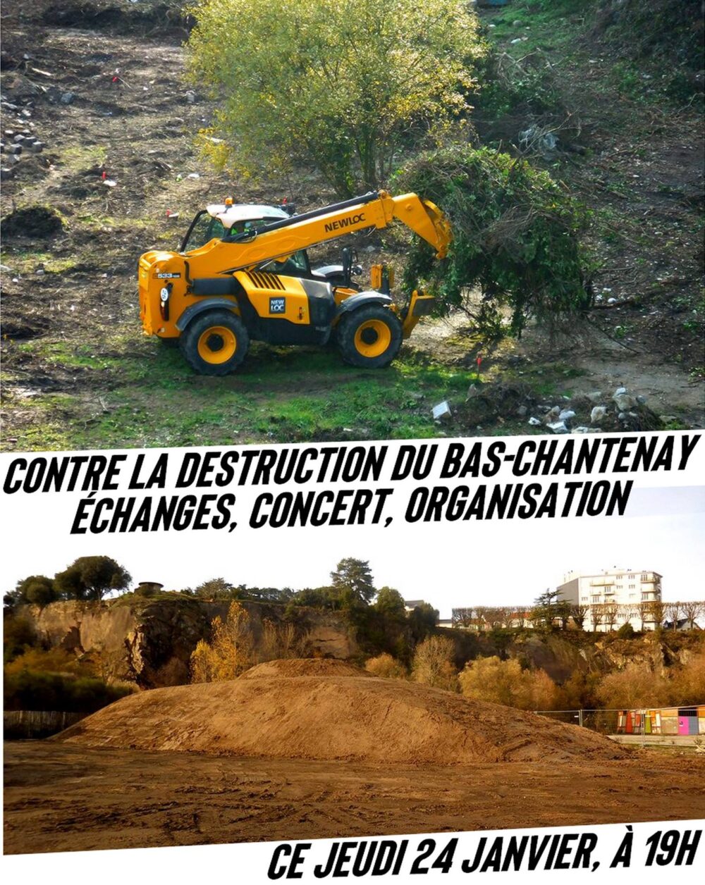 Contre la destruction de nos espaces – Contre l’aménagement au service des riches
