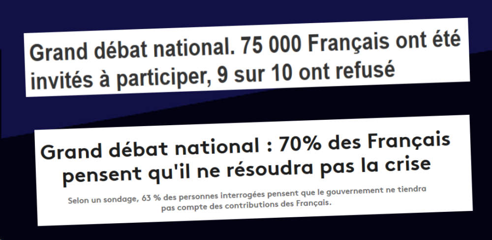 Grand monologue national