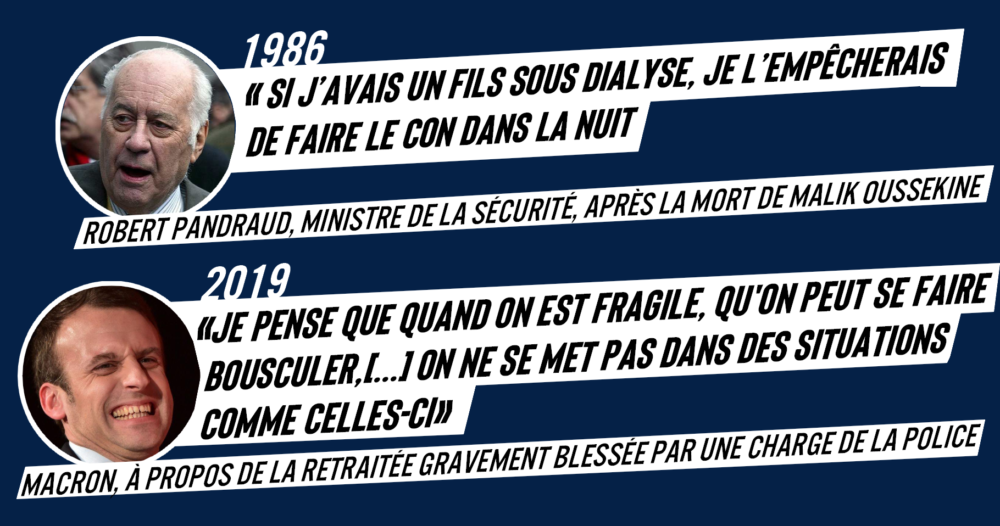 Nouveau monde, mépris et violence d’État