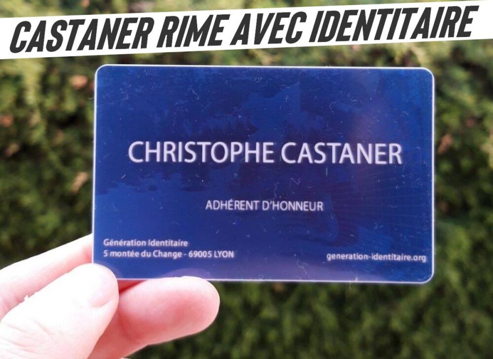 Castaner rime avec identitaire