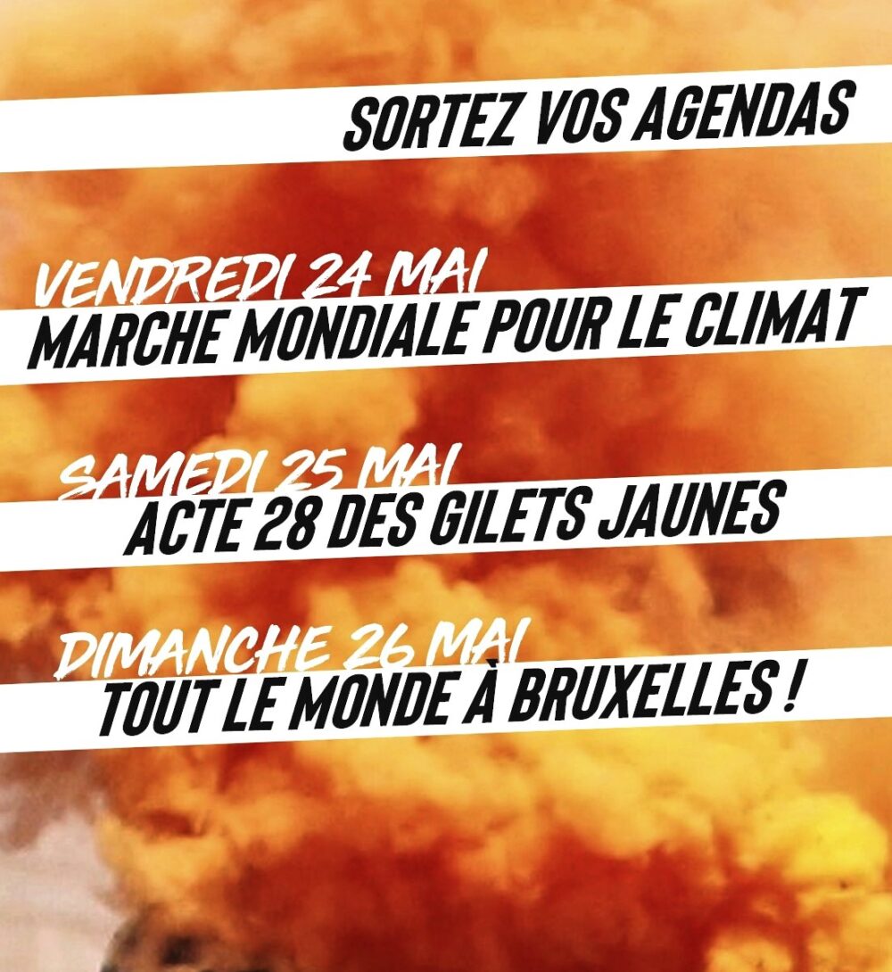 Les rendez-vous des luttes : sortez vos agendas