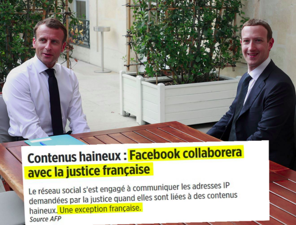 Facebook va collaborer (encore plus) avec la justice française
