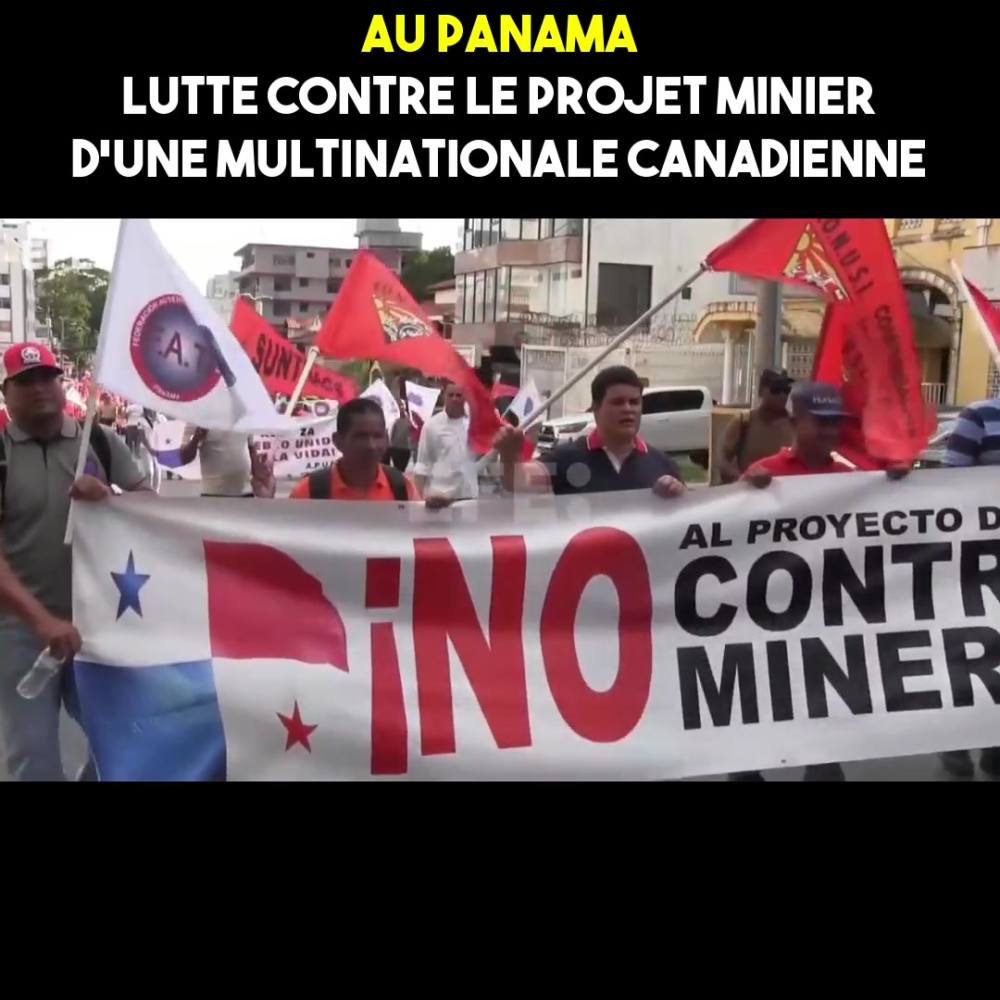 Panama : lutte contre un projet minier