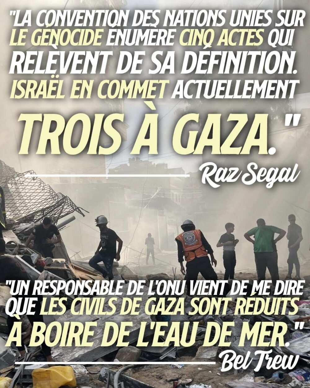 Gaza : un génocide ?