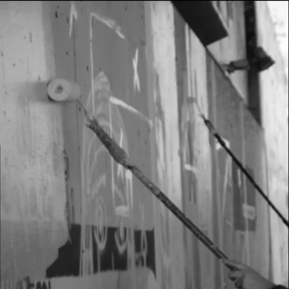 Nantes : fresque géante pour Gaza