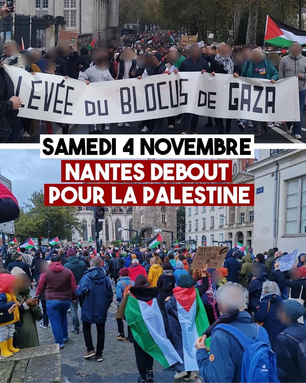 Nantes debout pour la Palestine