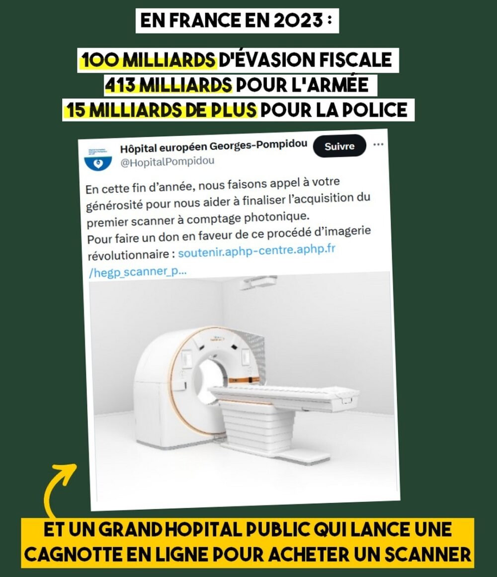 Hôpital public : une cagnotte en ligne pour acheter un scanner