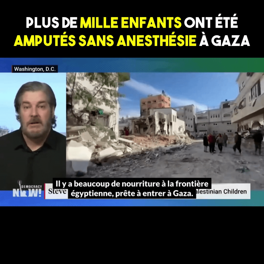 Barbarie de masse contre les enfants de Gaza
