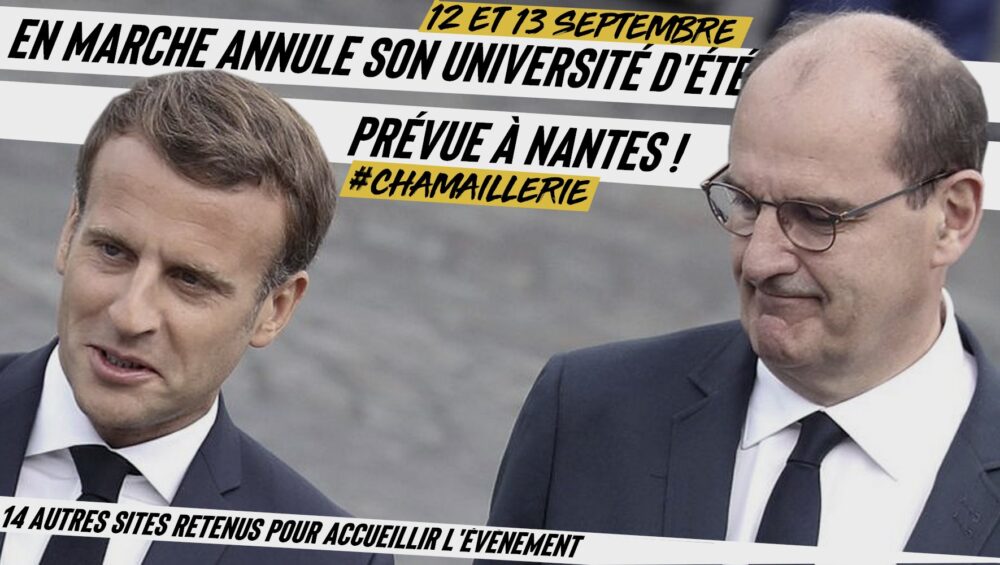 En Marche annule son Université d’Été à Nantes !
