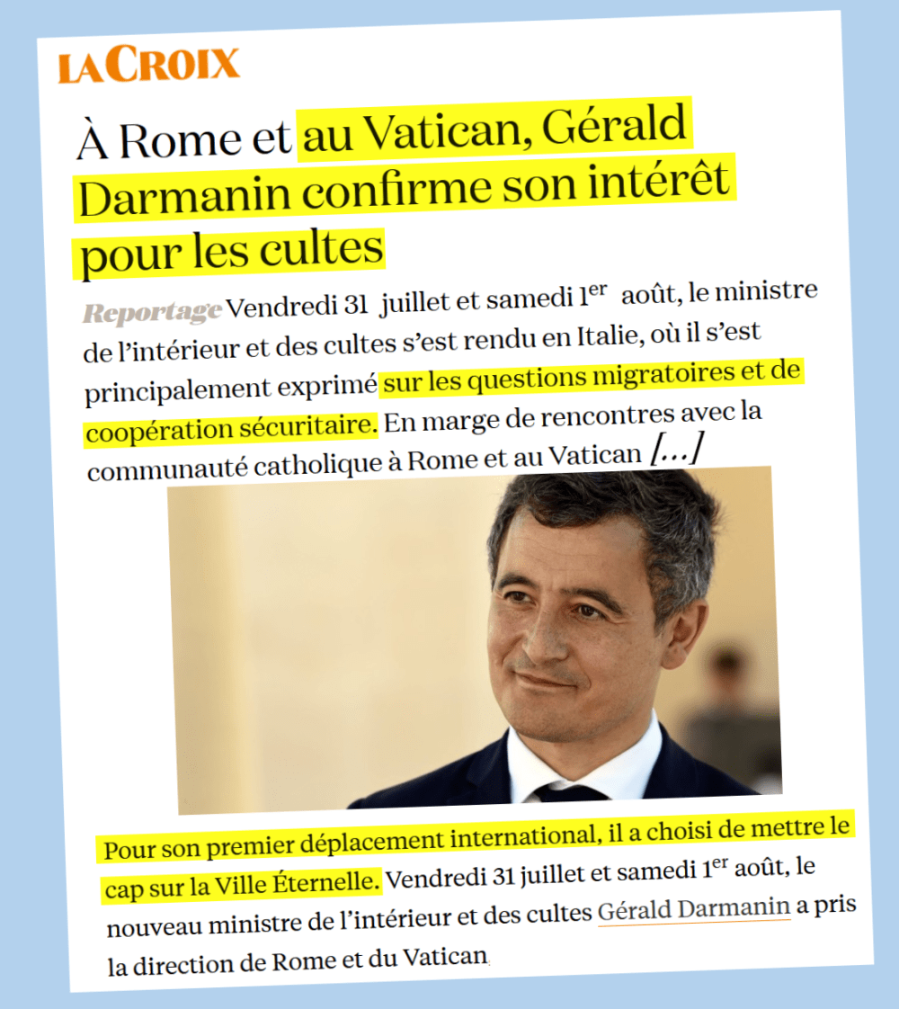 Vous avez dit «laïcité» ?
