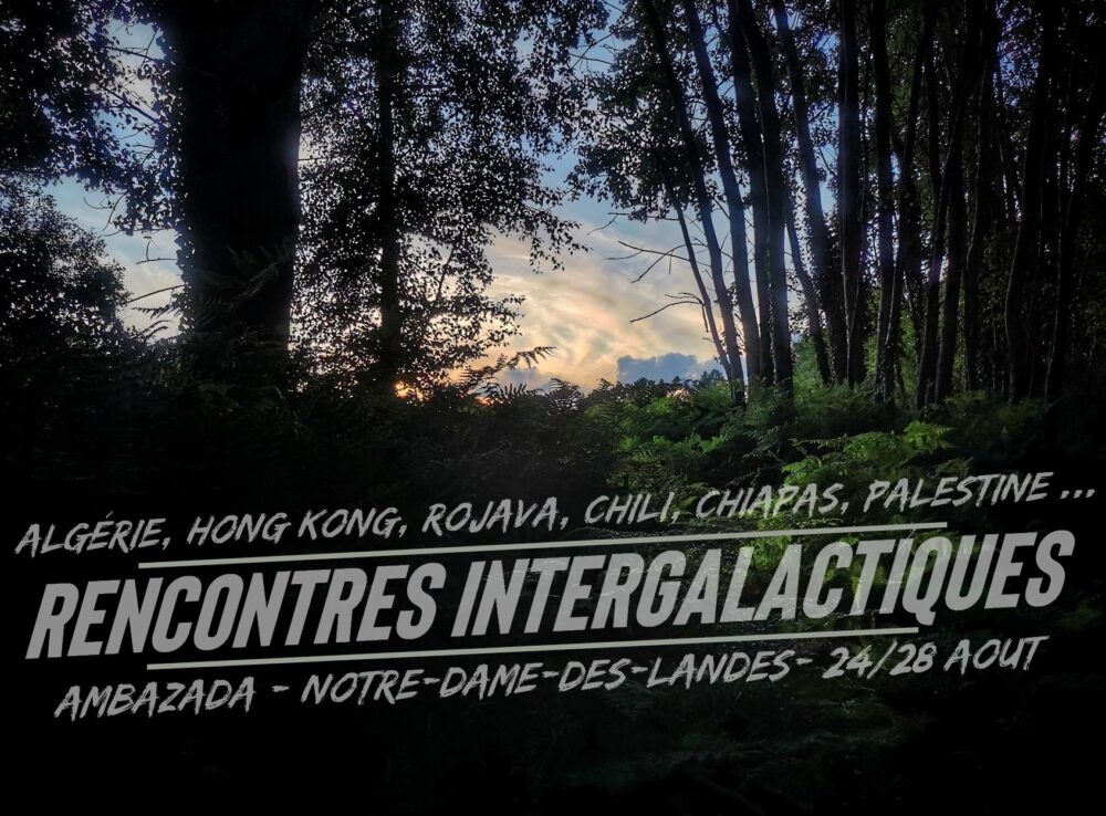 Du Rojava aux USA, de l’Algérie au Chili : « Rencontres intergalactiques » sur la ZAD du 24 au 28 août !