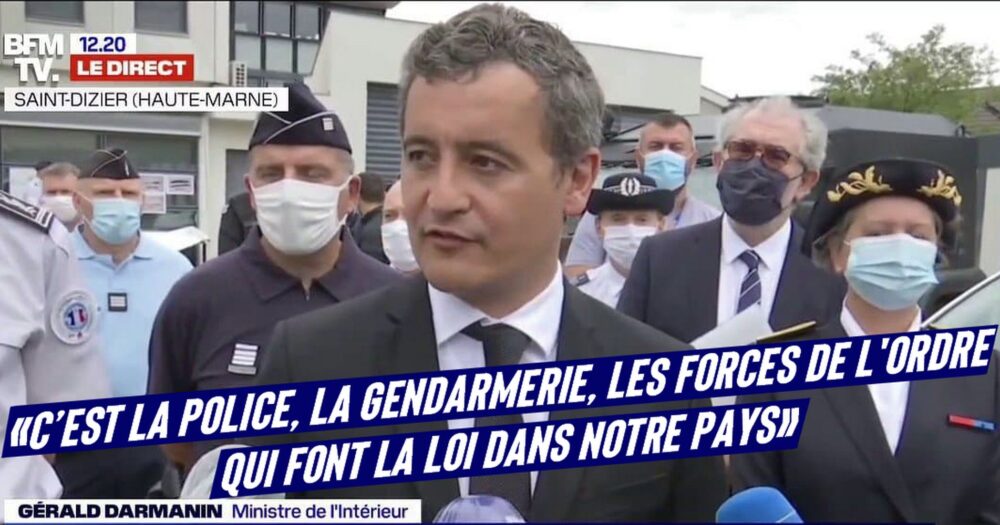 La France est un État policier : le gouvernement confirme