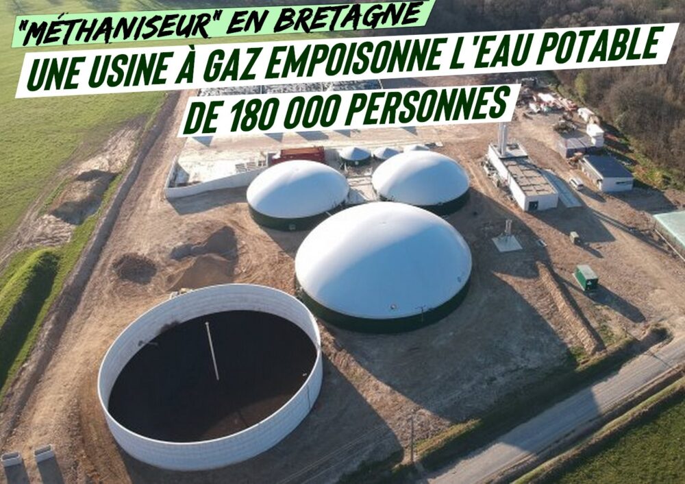 Méthanisation : une usine à gaz empoisonne l’eau potable de 180.000 personnes
