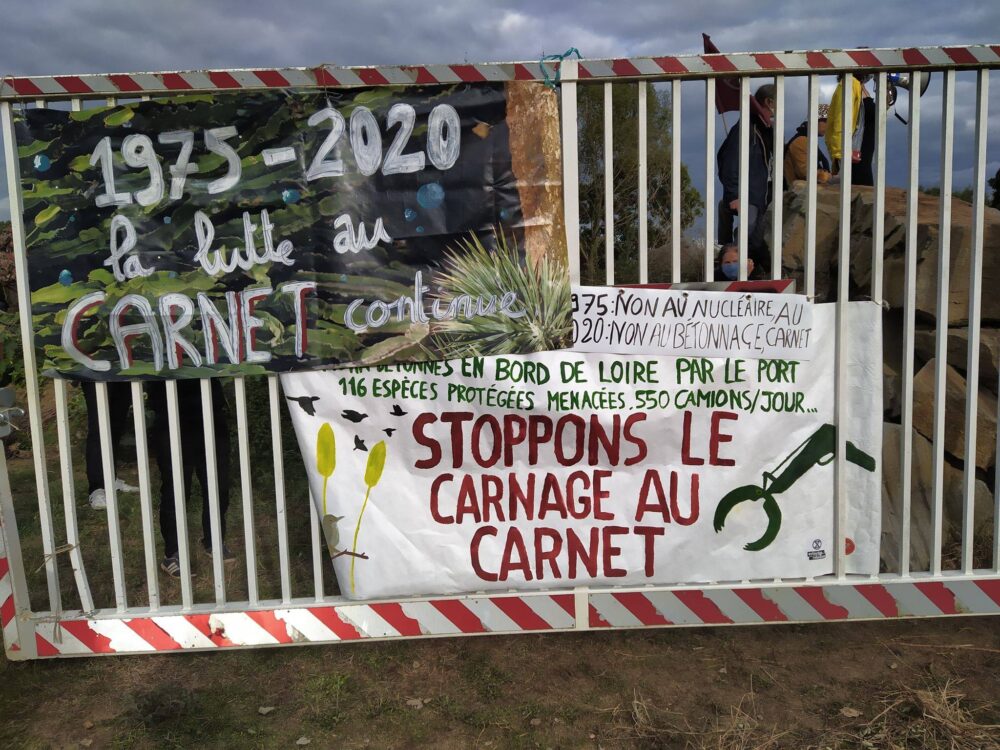 Au Carnet, plus de 1000 personnes défendent l’estuaire de la Loire