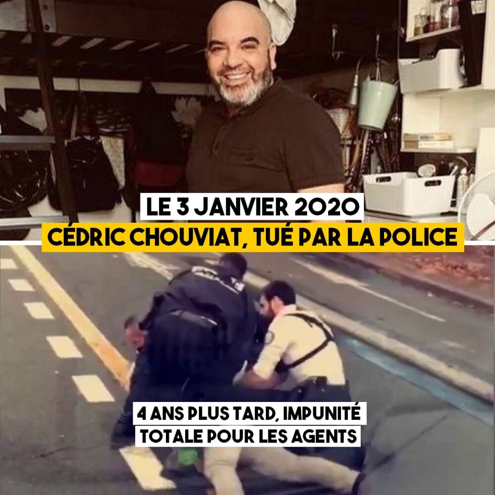 «J’étouffe» : il y a 4 ans, la mort de Cédric Chouviat