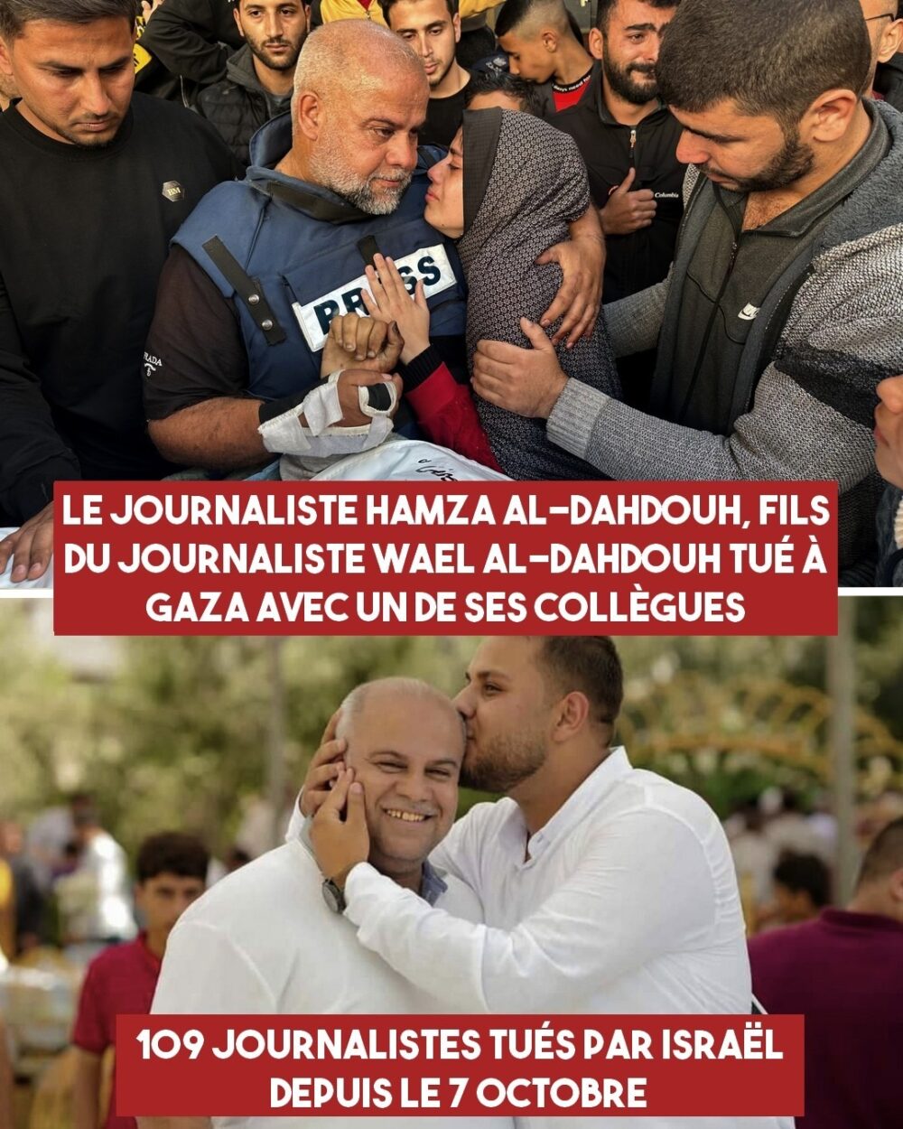 Israël en guerre contre la vérité : 109 journalistes tués à Gaza