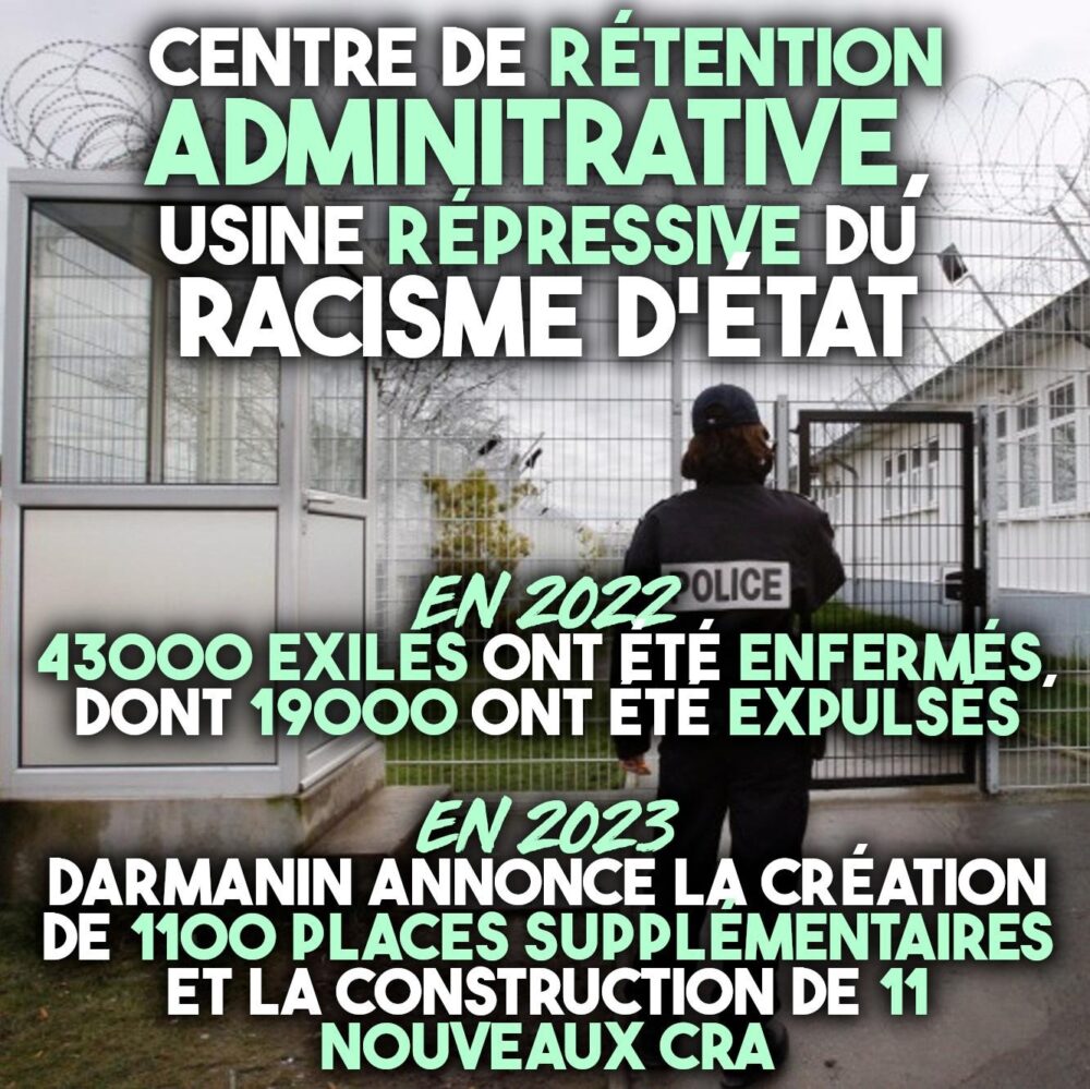 Construction de CRA : poursuite d’une politique raciste